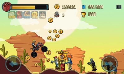 Screenshot 2: Zombie Road Racing