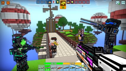 Screenshot 4: Cops N Robbers:Pixel Craft Gun