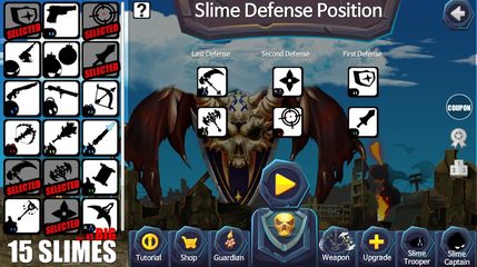 Screenshot 2: 15 Slimes : Action Defence