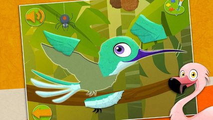Screenshot 4: Birds - Kids Coloring Puzzle
