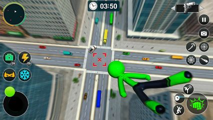 Screenshot 14: Flying Stickman Rope Hero Game