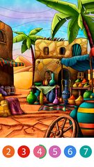 Screenshot 3: Mia's Journey - Coloring Book Free