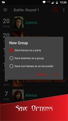 Screenshot 7: Initiative Tracker for D&D