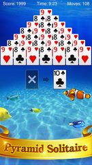 Screenshot 1: Pyramid Solitaire