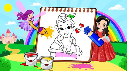 Screenshot 24: Princess Coloring Book for Kids & Games for Girls