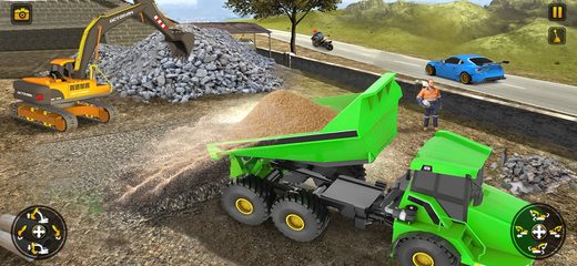 Screenshot 4: Construction Excavator Game 3d 4+