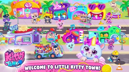 Screenshot 4: Little Kitty Town - Collect Cats & Create Stories