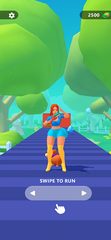 Screenshot 1: Squirt Gun Girl: Garden Runner