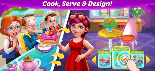 Screenshot 1: Kitchen Diary: Cooking Game 4+