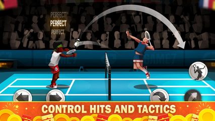 Screenshot 1: Badminton League
