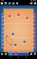 Screenshot 3: Coach Tactic Board: Volley