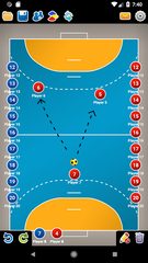Screenshot 3: Coach Tactic Board: Handball