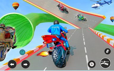 Screenshot 13: Police bike Stunt Bike Racing