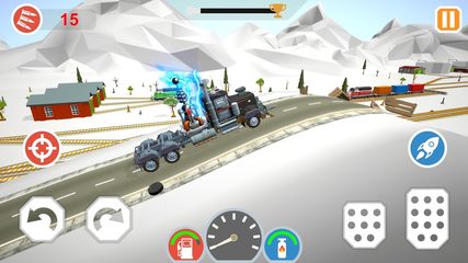 Screenshot 1: Zombie Crush Driver: Survive the apocalypse