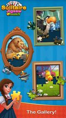 Screenshot 4: Solitaire Jigsaw Puzzle - Design My Art Gallery