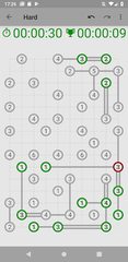 Screenshot 1: Hashi (Bridges)
