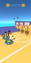 Screenshot 5: Jump Up 3D: Jump Dunk - Trampoline Basketball game