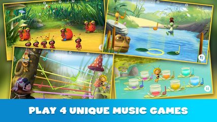Screenshot 3: Maya The Bee: Music Band Academy for Kids