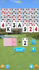 Screenshot 1: Golf Solitaire - Card Game
