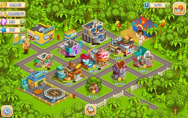 Screenshot 10: Idle Cartoon City - coin day