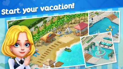 Screenshot 1: Town Story - Match 3 Puzzle