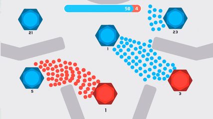 Screenshot 7: Clash of Dots - 1v1 RTS