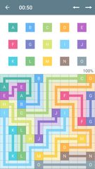 Screenshot 4: Color Pipes (Numberlink)