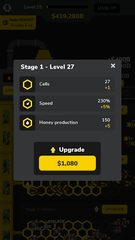 Screenshot 2: Idle Bee Factory Tycoon