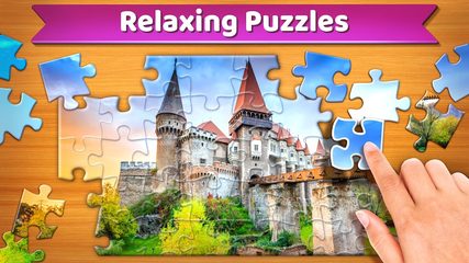 Screenshot 1: Jigsaw Puzzles Pro - Jigsaw Puzzle Games