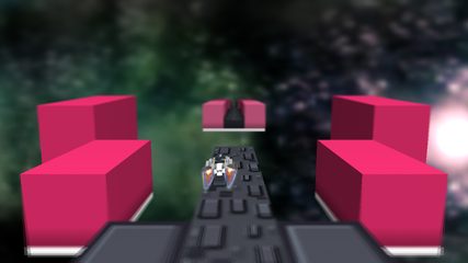Screenshot 3: Voxel Road