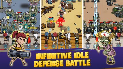 Screenshot 8: Zombie War Idle Defense Game