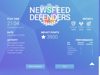 Screenshot 12: NewsFeed Defenders