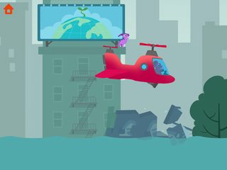 Screenshot 9: Dinosaur Helicopter - for kids