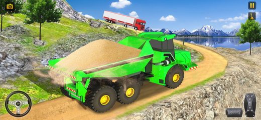 Screenshot 3: Construction Excavator Game 3d 4+
