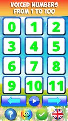 Screenshot 8: Numbers for kids 1 to 100. Learn Math & Count!