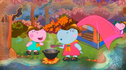 Screenshot 5: Scout adventures. Camping