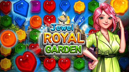 Screenshot 1: Jewel Royal Garden: Match 3