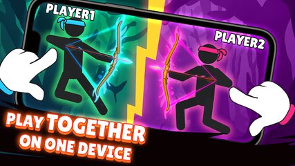 Screenshot 2: Archers Heroes Stickman's War