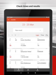 Screenshot 12: Formula 2021 Calendar & Standings