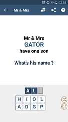 Screenshot 1: Mr & Mrs have a son