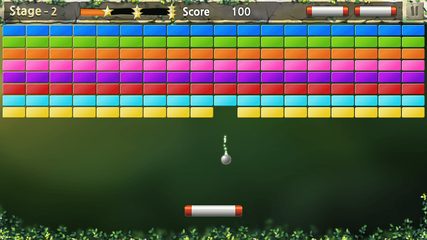 Screenshot 1: Bricks Breaker King