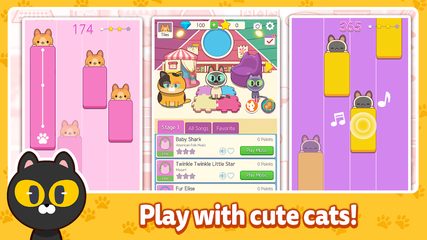 Screenshot 8: Piano Cat Tiles - Room Design