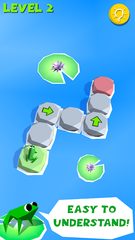 Screenshot 1: Frog Puzzle - Logic Puzzles & Brain Training