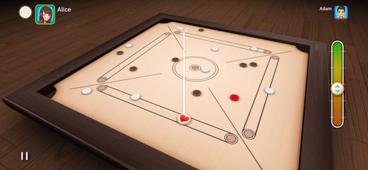 Screenshot 3: Carrom 3D 4+