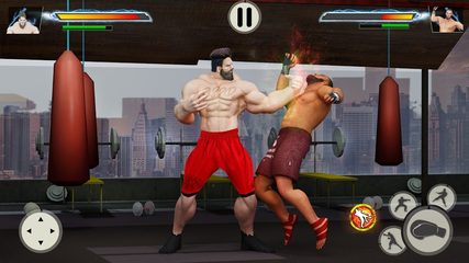 Screenshot 2: Bodybuilder GYM Fighting Game