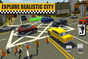 Screenshot 2: Bus & Taxi Driving Simulator