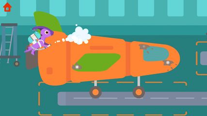 Screenshot 3: Dinosaur Airport:Game for kids