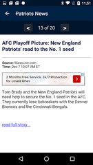 Screenshot 2: Football News - Patriots