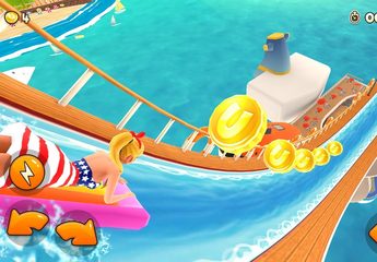 Screenshot 4: Uphill Rush Water Park Racing
