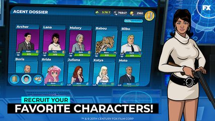 Screenshot 2: Archer: Danger Phone Idle Game